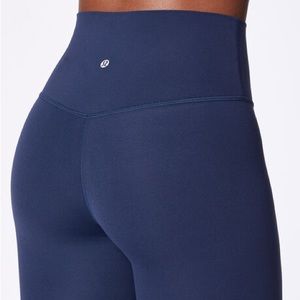 Navy Blue Align Leggings Lululemon